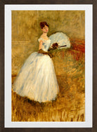 Jean-Louis Forain, Isa Tyde, La belle Irlandaise (circa 1890) — brown frame