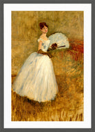 Jean-Louis Forain, Isa Tyde, La belle Irlandaise (circa 1890) — dark grey frame