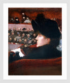 Jean-Louis Forain, La Loge (1880) — white frame