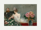 Jean-Louis Forain, La loge fleurie (1885) — rolled canvas