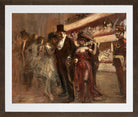 Jean-Louis Forain, La scène d’Opéra (circa 1910) — brown frame