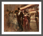 Jean-Louis Forain, La scène d’Opéra (circa 1910) — dark grey frame