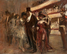 Jean-Louis Forain, La scène d’Opéra (circa 1910) — unframed