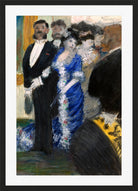 Jean-Louis Forain, La Sortie du Théâtre — black frame