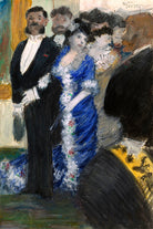 Jean-Louis Forain, La Sortie du Théâtre — unframed