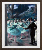 Jean-Louis Forain, Le Ballet — brown frame