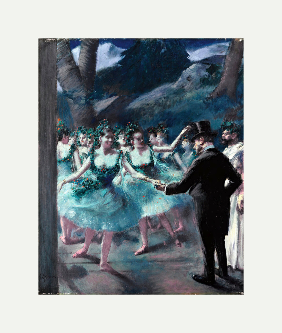 Jean-Louis Forain, Le Ballet — rolled canvas
