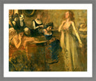Jean-Louis Forain, Le Récital (circa 1900) — light grey frame