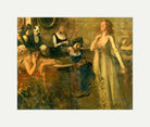 Jean-Louis Forain, Le Récital (circa 1900) — rolled canvas