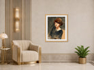 Jean-Louis Forain, Portrait of a Woman — art deco roomset