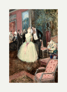 Jean-Louis Forain, Scène de bal (1887) — rolled canvas