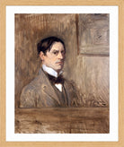 Jean-Louis Forain, Self-Portrait (1898) — oak frame