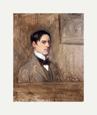 Jean-Louis Forain, Self-Portrait (1898) — rolled canvas