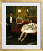 Jean-Louis Forain, The Admirer (1872–1886) — gold frame