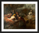 Jean-Louis Forain, The Dancers — black frame