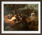 Jean-Louis Forain, The Dancers — brown frame