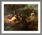 Jean-Louis Forain, The Dancers — light grey frame