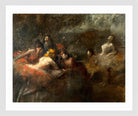 Jean-Louis Forain, The Dancers — white frame