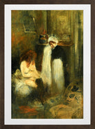 Jean-Louis Forain, The Dresser — brown frame