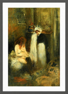 Jean-Louis Forain, The Dresser — dark grey frame