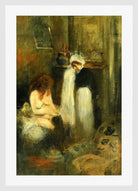 Jean-Louis Forain, The Dresser — white frame