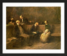Jean-Louis Forain, The Petition (1906) — black frame