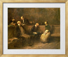 Jean-Louis Forain, The Petition (1906) — gold frame