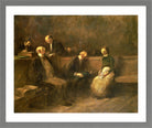 Jean-Louis Forain, The Petition (1906) — light grey frame