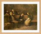 Jean-Louis Forain, The Petition (1906) — oak frame