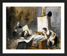 Jean-Louis Forain, The Print Dealer (1926) — black frame