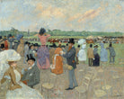 Jean-Louis Forain, The Races at Longchamp (circa 1891) — unframed