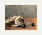 Jean-Louis Forain, The Suicide — rolled canvas