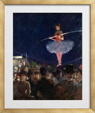 Jean-Louis Forain, Tight-Rope Walker (circa 1880) — gold frame