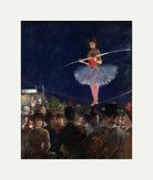 Jean-Louis Forain, Tight-Rope Walker (circa 1880) — rolled canvas