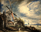 John Constable Print, A Mill Near Colchester (1833) as an unframed print