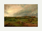 John Constable Print, A Road across Hampstead Heath (ca with an off-white border for rolled canvas