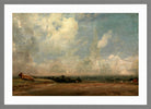 John Constable Print, A View from Hampstead Heath (ca in a light grey frame