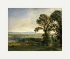John Constable Print, Bardon Hill, Coleorton Hall (ca with an off-white border for rolled canvas