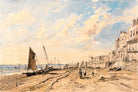 John Constable Print, Brighton Beach Looking West as an unframed print