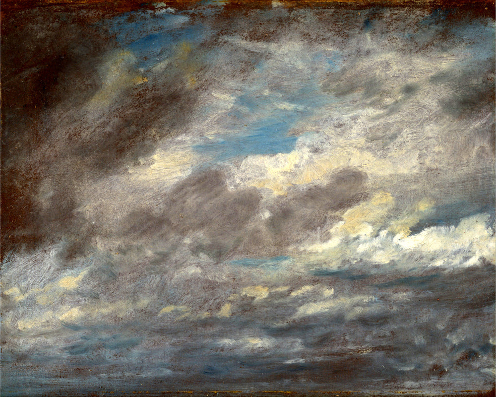 John Constable Print, Cloud Study (ca as an unframed print