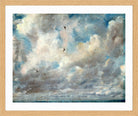 John Constable Print, Cloud Study (ca in an oak frame