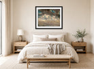 John Constable Print, Cloud Study (ca displayed above a bed