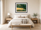 John Constable Print, Cloud Study (ca displayed above a bed