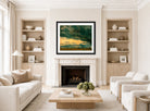 John Constable Print, Cloud Study (ca displayed in a Scandinavian living room