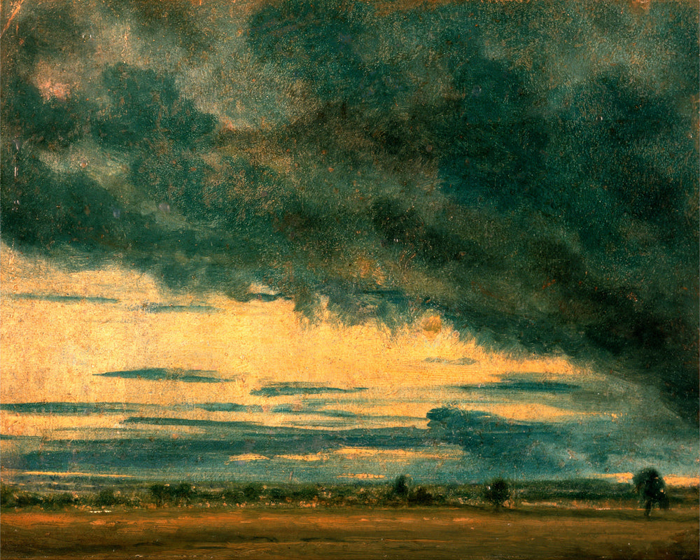John Constable Print, Cloud Study (ca as an unframed print
