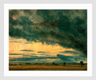John Constable Print, Cloud Study (ca in a white frame