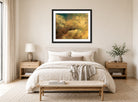 John Constable Print, Cloud Study (ca displayed above a bed