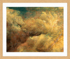 John Constable Print, Cloud Study (ca in an oak frame