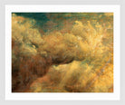 John Constable Print, Cloud Study (ca in a white frame