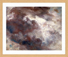 John Constable Print, Cloud Study (ca in an oak frame